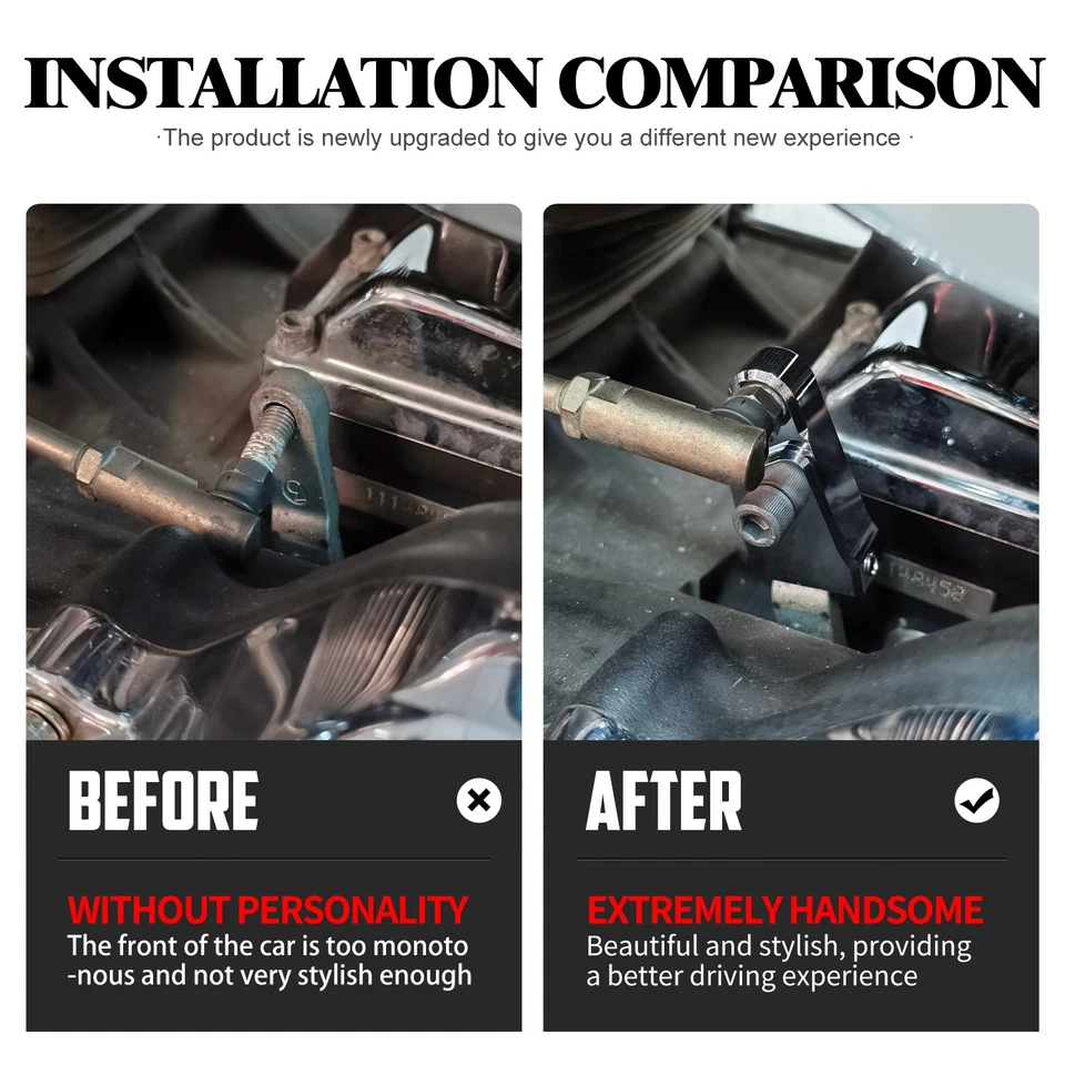 Asistente de cambio de marchas de refuerzo de transmisión de aluminio cromado para Harley Twin Cam Dyna Foto 4 de 4