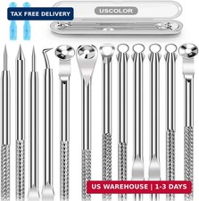 8PCS Blackhead Remover for Face, Pimple Popper Tool Kit, Comedone Pimple Extract
