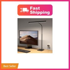 SUPERDANNY LED Desk Lamp for Home Office, Eye-Caring Desk Light with Base | B...