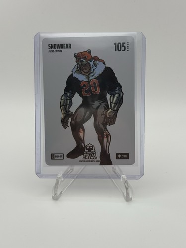 2025 Bo Jackson Battle Arena "Snowbear" Pete Alonso Blizzard Battle Foil Steel