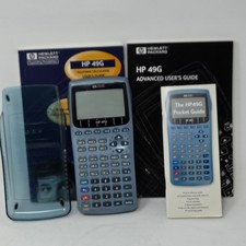 HP 49G Graphing Calculator 3 Manuals Advanced User's Guide VERY NICE Tested