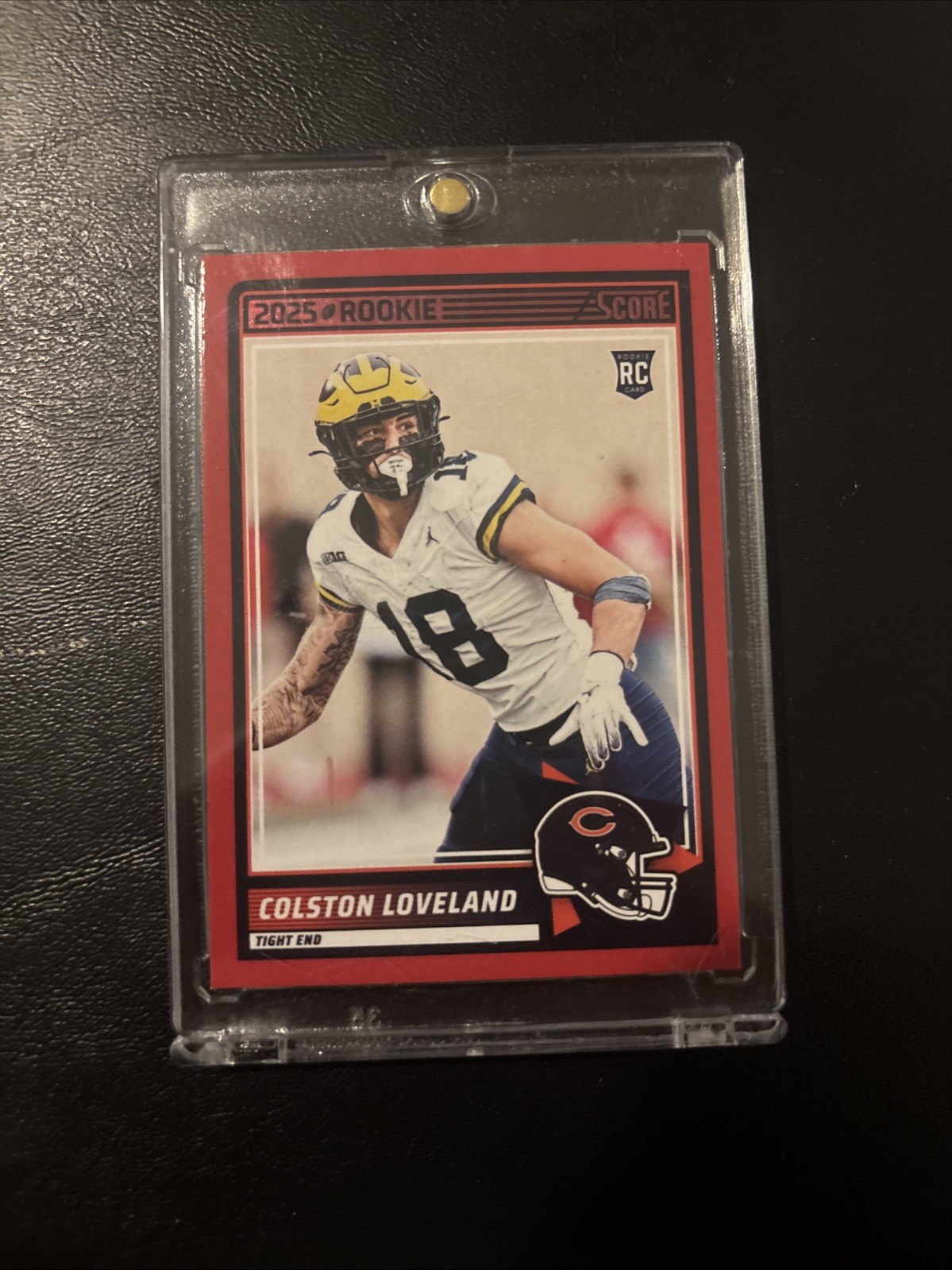 2025 Score - Rookies Colston Loveland #31 Red (RC)