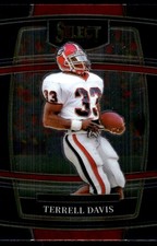 Terrell Davis 2022 Panini Select Draft Picks #57 Georgia Bulldogs NFL READ