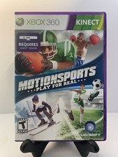 Motion Sports Play for Real (Microsoft Xbox 360) w/Man Tested Good Cond