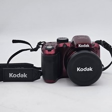 Kodak PIXPRO AZ401 Digital Camera 16MP 40x Optical Zoom Metallic Red Camera
