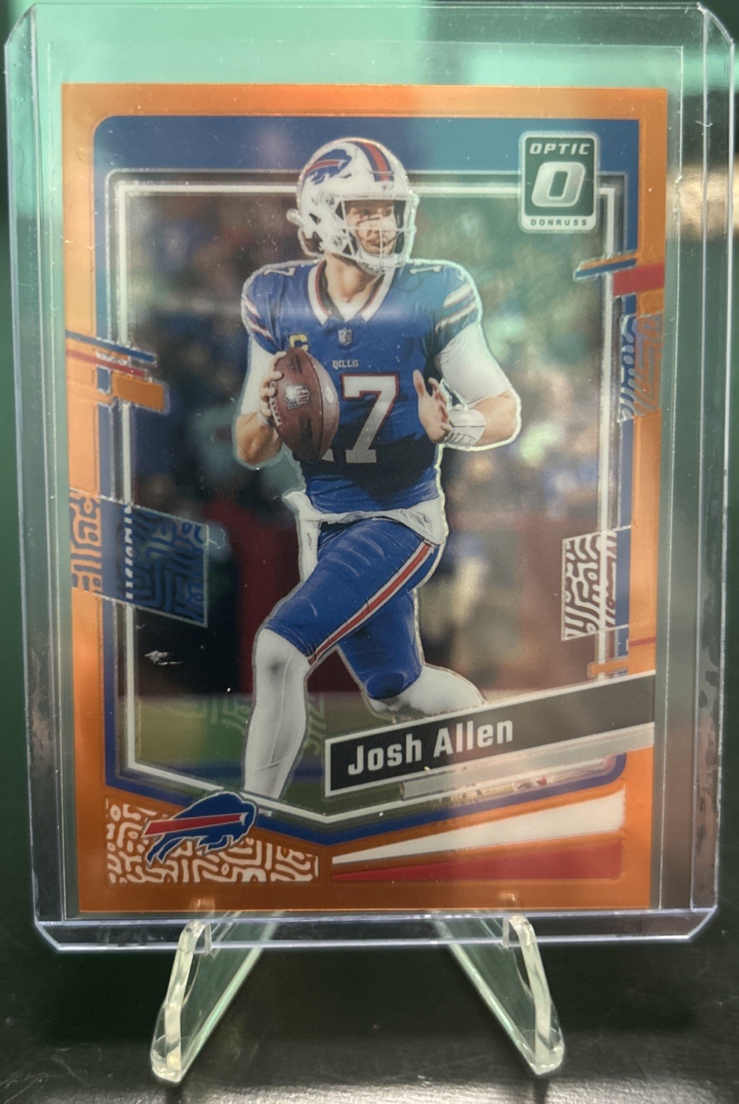2023 Panini Donruss Optic - Orange Prizm #22 Josh Allen /249