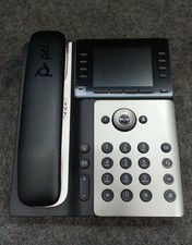 POLY Edge E350 VoIP Desk Phone 3.5" Color Display