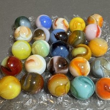 Jabo Classic Marbles  Lot Of 25 C