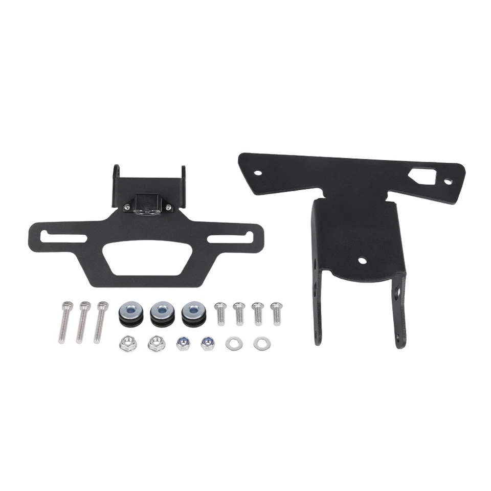 Porta matrícula guardabarros trasero ajustable para BMW S1000RR S 1000R HP4 2018 Foto 4 de 4