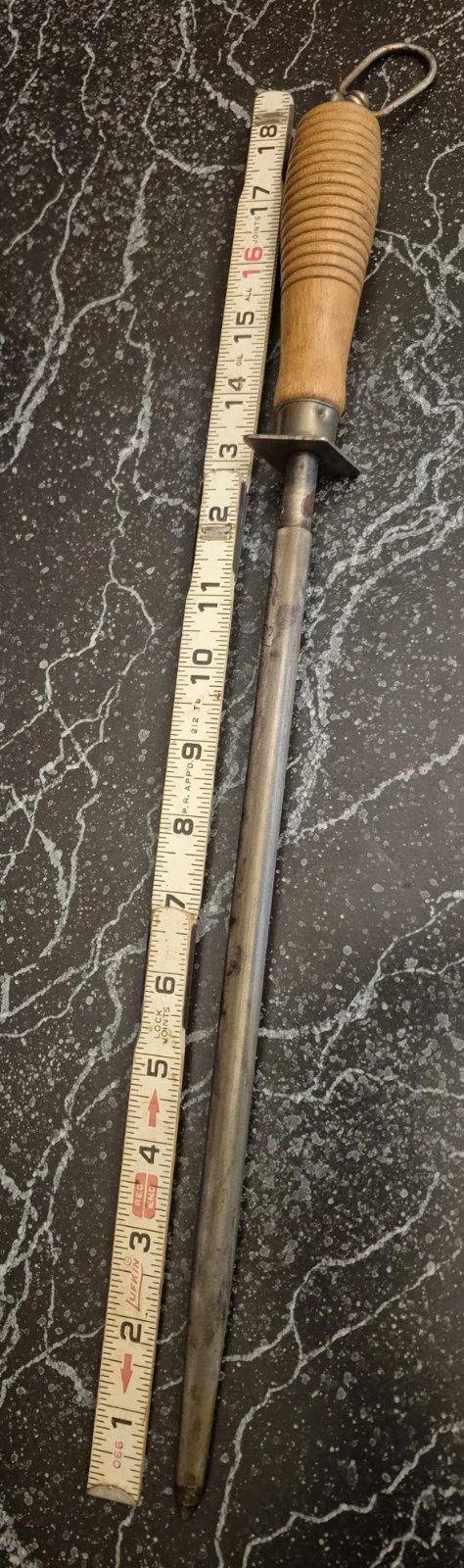 Vintage USA TRU EDGE Knife Sharpener STEEL CHEF HONING ROD Ontario Knife Co
Opens in a new window or