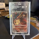 2025 Pokemon SV Destined Rivals 203/182 Team Rocket's Meowth IR TAG 9 (943)