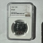 1964 Kennedy Half Dollar NGC PF 69