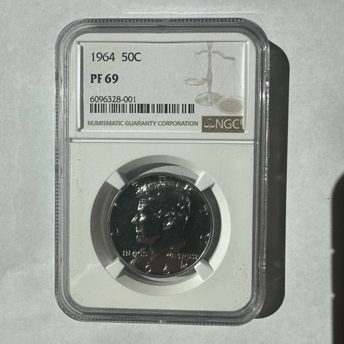 1964 Kennedy Half Dollar NGC PF 69