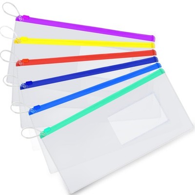 200 Pcs Dental Zipper Pouches Zipper Lock Carrying Case with Business Card Ho...