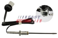 Sensor Abgastemperatur Fast FT80228 RußPartikelfilter FüR Opel Movano X62 Bus 3