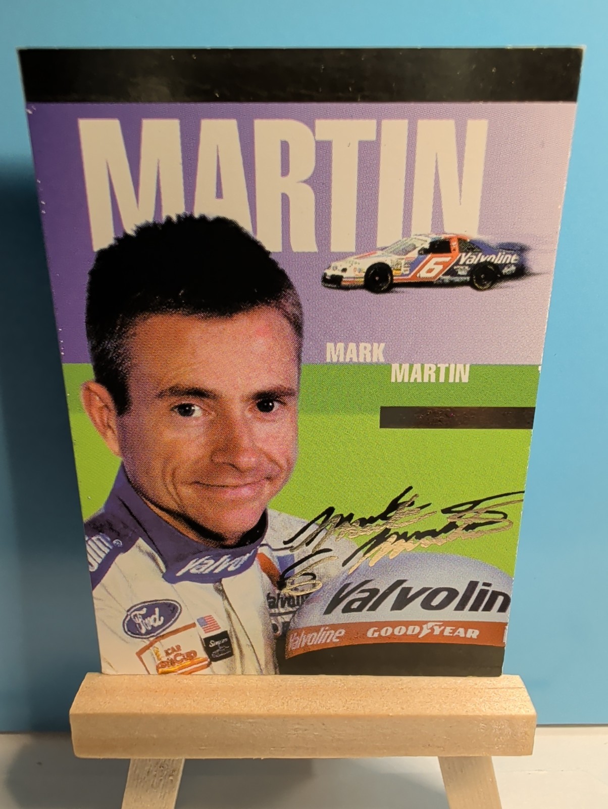 MARK MARTIN #6 VALVOLINE. Must See Photo.