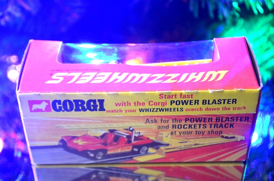 VTG Corgi Whizzwheels 1971 Fire Bug #395 G.P. Beach Buggy S=1:50 Diecast MIB NOS - Image 2 of 4