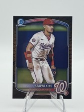 2025 Bowman - Chrome Prospects Seaver King #BCP-93 Reptilian Refractor (RC)