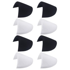 4 Pairs of Shoulder Pads Women Suits Shoulder Enhancer Push Up Sponge Shoulder