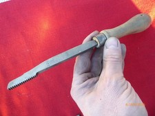 outil ancien de tour à bois ou à quadriller les crosses n°6