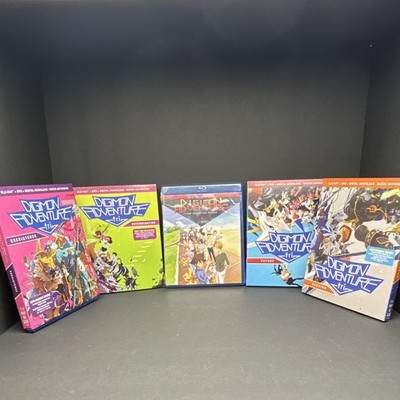 Digimon Adventure tri. Blu-ray Lot w/ Digital Copy + Last Evolution Kizuna