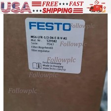 New Festo 529182 MS6-LFR-1/2-D6-ERV-AS Filter regulator