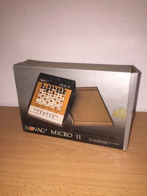 Novag MICRO II 2 Schachspiel Chesscomputer Chess Computer MIB, Vintage