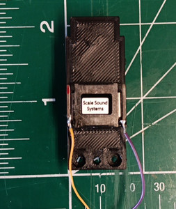 HO Scale Sound Systems Speaker