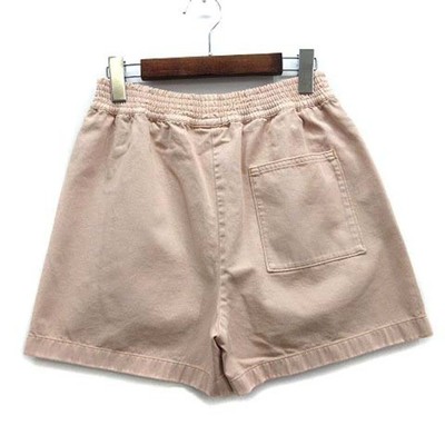 Acne Studios MARIT CO CHINO shorts with elastic waist light