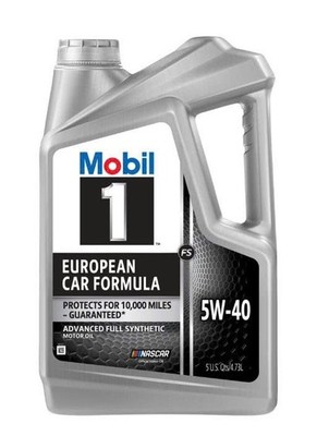 Mobil 1 FS 5W-40 Full Synthetic European Motor Oil, 5 Quart