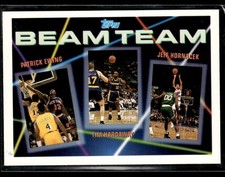 1992-93 Topps #2 Patrick Ewing / Hardaway / Hornacek PR10000 Beam Team 3202C