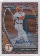 2021 Panini Prizm Draft Picks Snakeskin 10/15 Max Ferguson #PDP160 Auto 0i1b