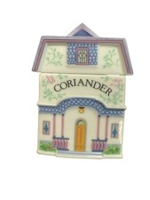Brooks and Bentley CORIANDER Spice Village Jar 1991 Original Label & Seal LN
