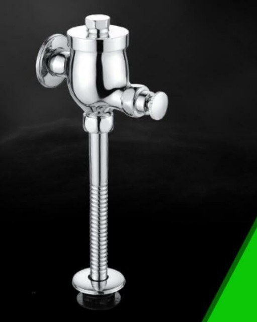Urinal Flush Valve Toilet Button Type Manual Surface Mounted Delay Push