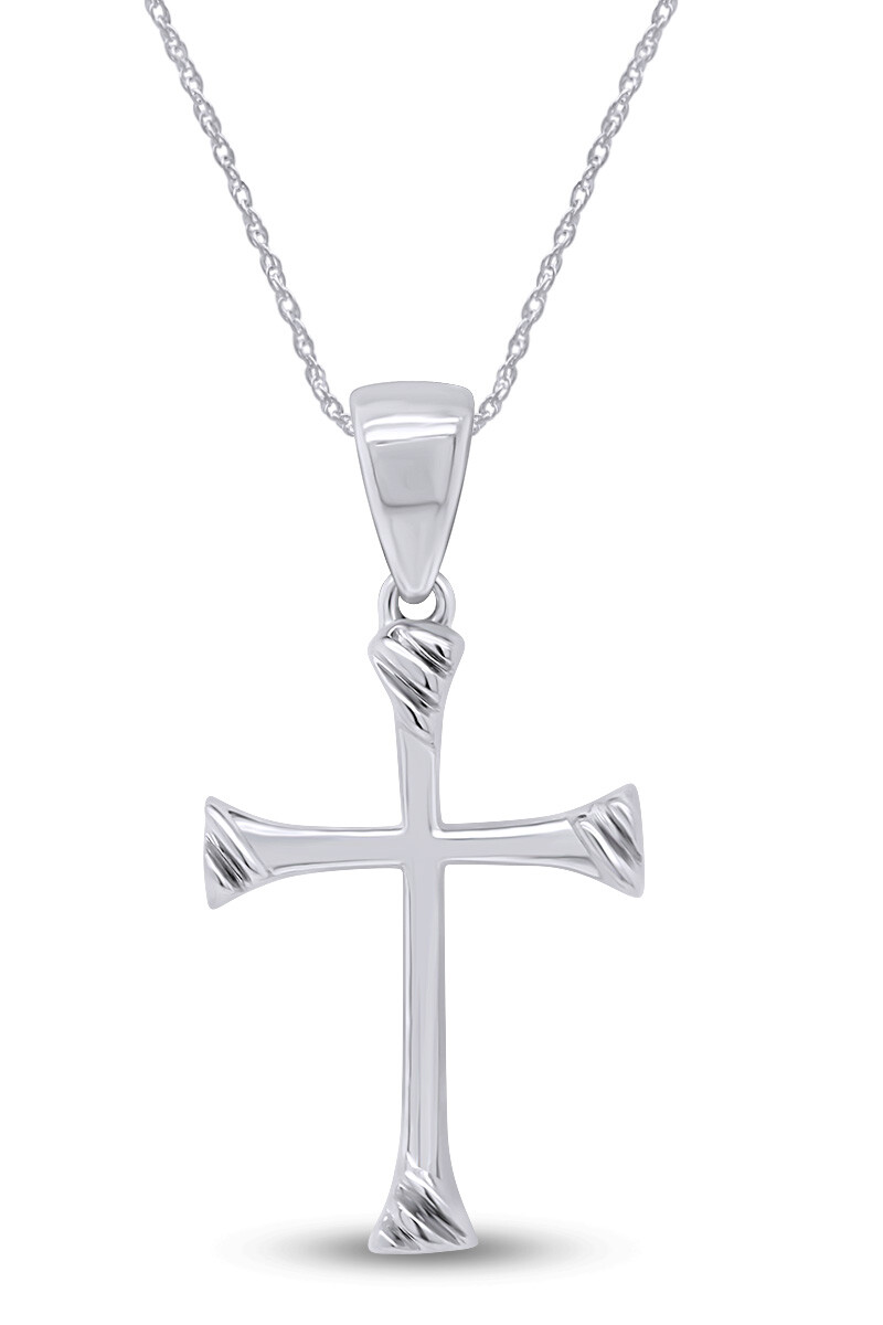 Cross Pendant Necklace 18