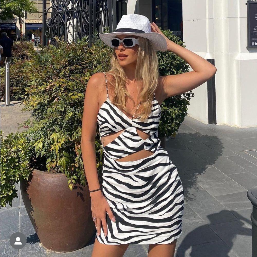 blakc mini dress Black Gloss Mini Dress