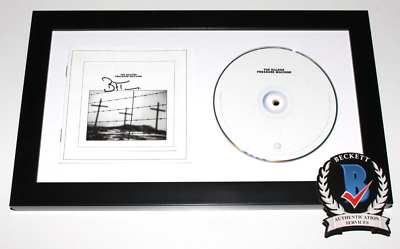 #ad BRANDON FLOWERS THE KILLERS SIGNED FRAMED PRESSURE MACHINE CD AUTOGRAPH BECKETT $189.99