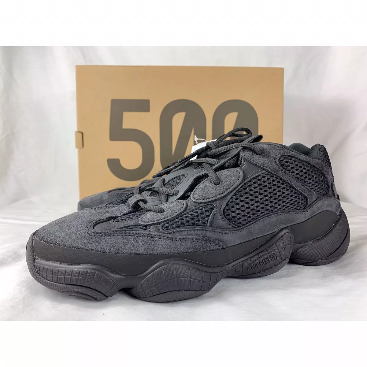 Adidas Yeezy 500 Utility Black Mens Size 11.5 F36640 DS DEADSTOCK NEW