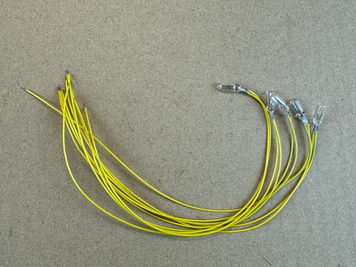 100 Pcs 4mm Clear 12V 70mA Pre-Wired Grain Of Wheat Bulbs Mini Bulbs With Wires - Foto 12