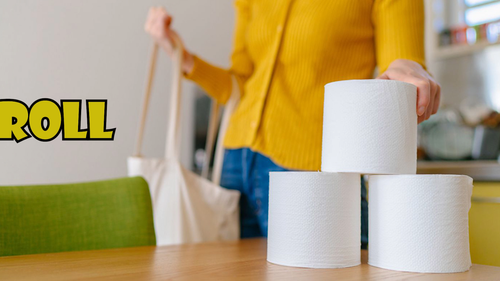 Toilet Loo Rolls 36/72/144 Paper 2 Ply Tissues 22M x 10cm Home Bathroom Washroom - Video 1 of 1