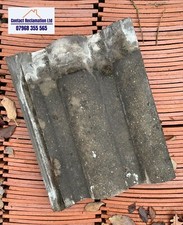 RECLAIMED Redland Regent Concrete Roof Tiles - Slate Grey (MC-1600)