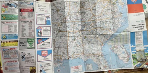 Vintage Standard Oil Eastern USA Road Map And Directory - Picture 3 of 3