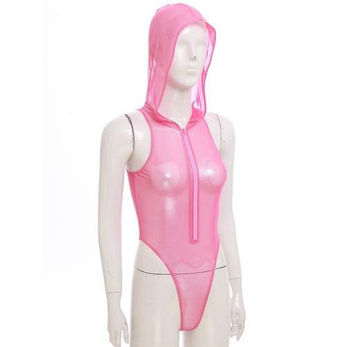 Damen Turnanzug Bodycon Unterwäsche verführerischer Catsuit Erotik Kleidung Body sexy - Bild 12 von 83