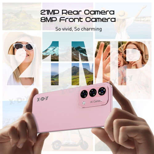 New 128GB Cell Phone Factory Unlocked Android Smartphone Octa Core 6.8 Inch 2SIM - Picture 7 of 13