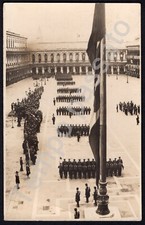 Venice Photo Postcard, Military Parade - 1923