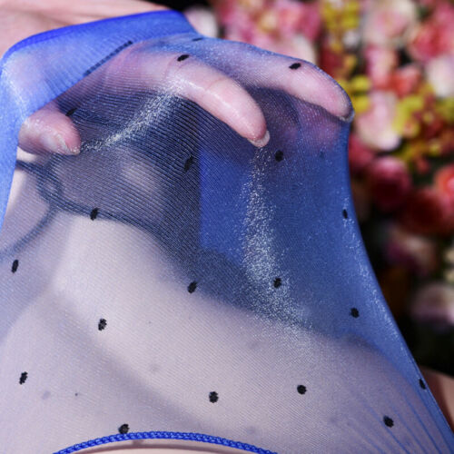Mutandine donna a pois vedere attraverso slip perizoma intimo maglia trasparente sexy corte - Foto 4 di 19