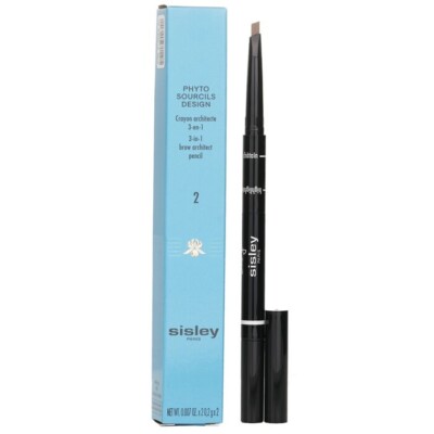 Sisley Phyto Sourcils Design 3-in-1 Brow Pencil # 2 Chatain  NEW in retail BOX