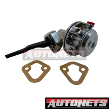 Ford 429 460 V8 Chrome Aluminum High Volume Mechanical Fuel Pump Gas Pump 80 GPH
