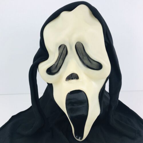 Scream Mask Ghost Face Gen 1 2nd Dimple Fun World Div Fantastic Faces vintage - Picture 9 of 15