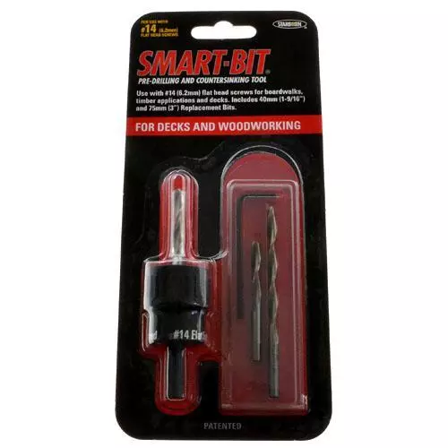 Pack Size 1 Smart Bit Tool 14g Countersink Tool Deck Screw Pre